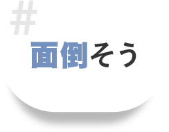 面倒そう