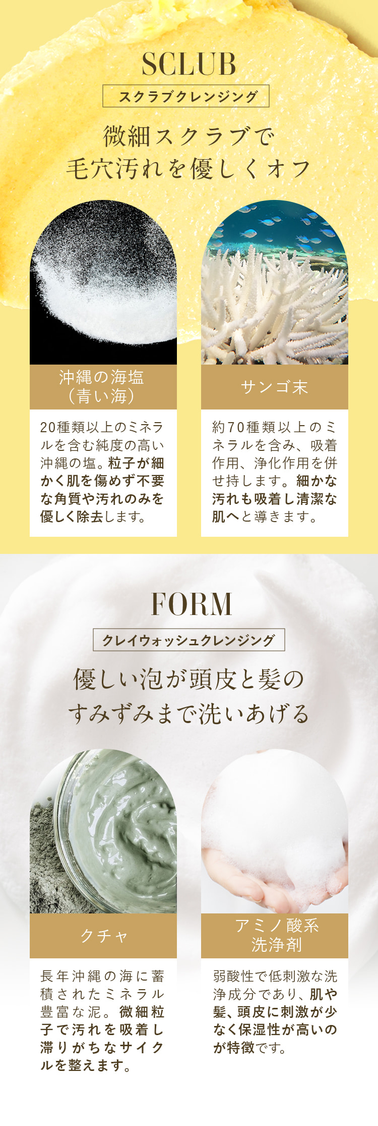 微細スクラブで毛穴汚れを優しくオフ